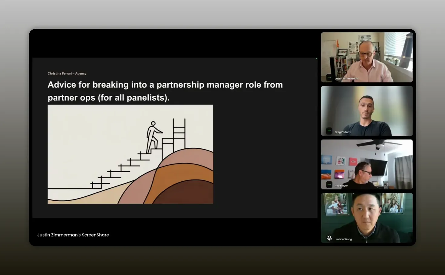 Presentation slide titled 